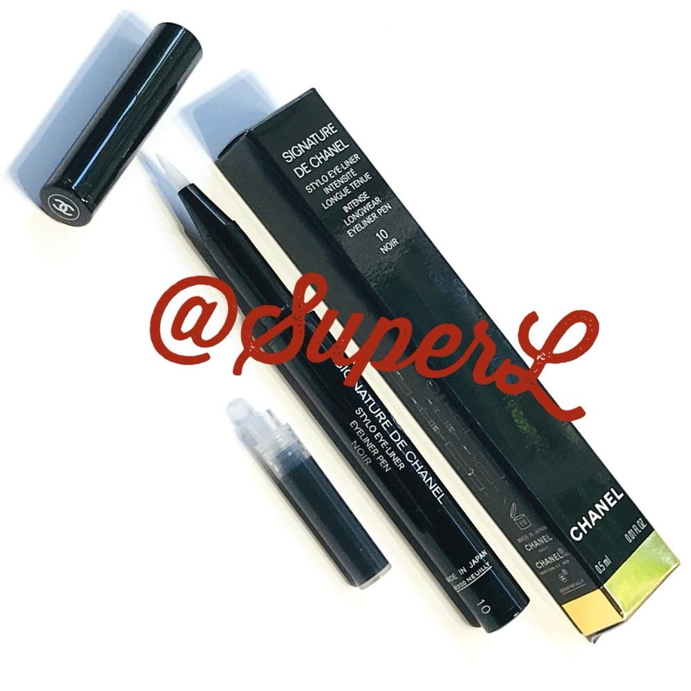 NEW Chanel SIGNATURE DE CHANEL Intense Eyeliner Pen 10 Noir Black Eye Liner